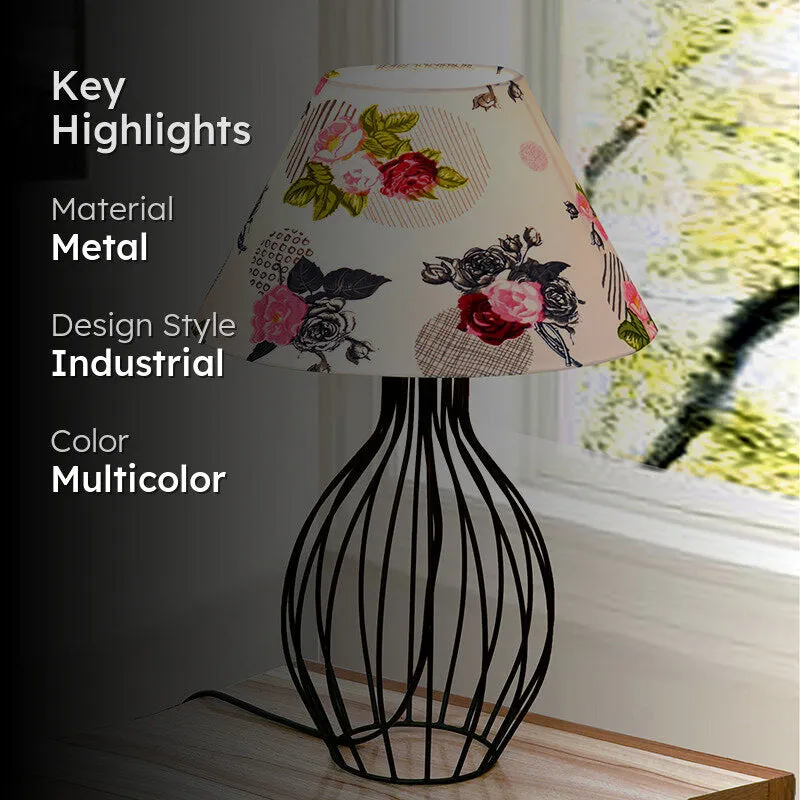 Spire Rosa Metal Table Lamp - Multicolor media 2