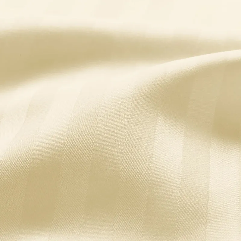 Stripe Charm Cotton Pillow Cover (Ivory) - Set Of Two media 7