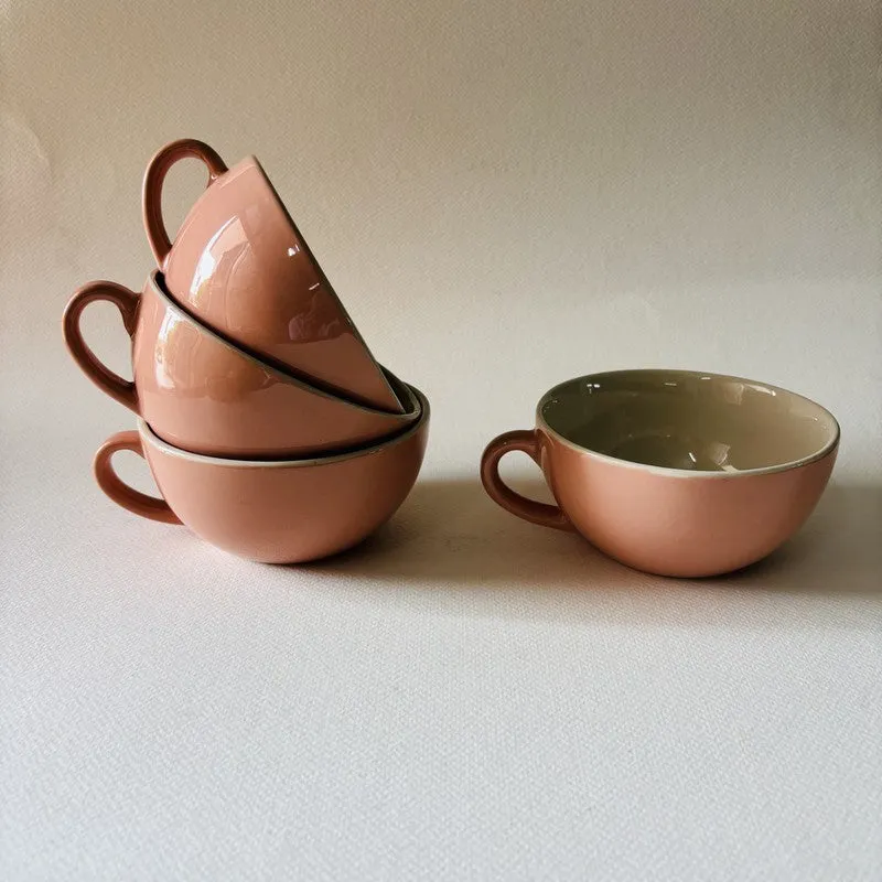Sip Ceramic Coffee Mug (320 mL Each) - Set Of Four media 5