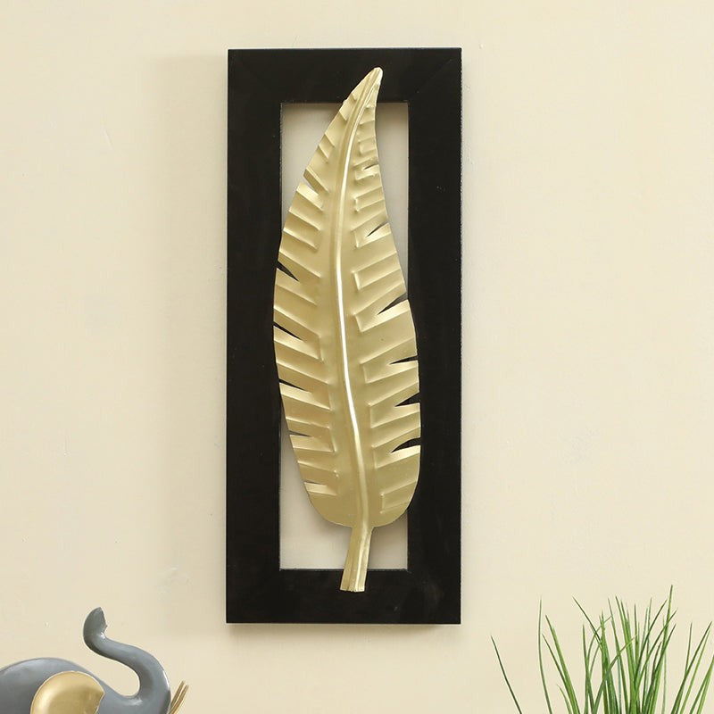 Hypnos Feather Metal Wall Accent