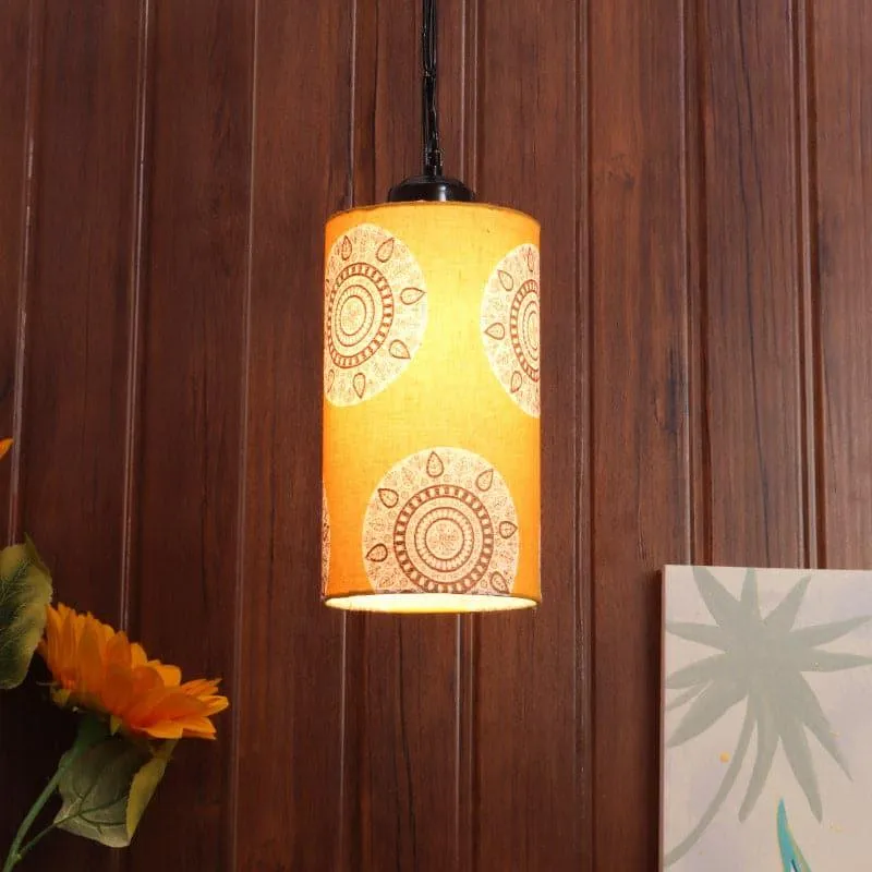 Mandala Merry Fabric Ceiling Lamp media 1
