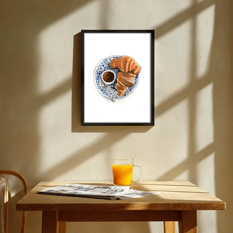 StapleBrew Archival Canvas Wall Art - Black media 1
