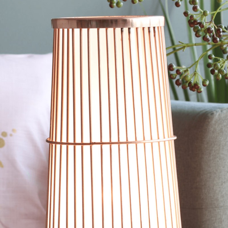 Orange Tree Katra LED Mild Steel Table Lamp Copper - Copper media 4