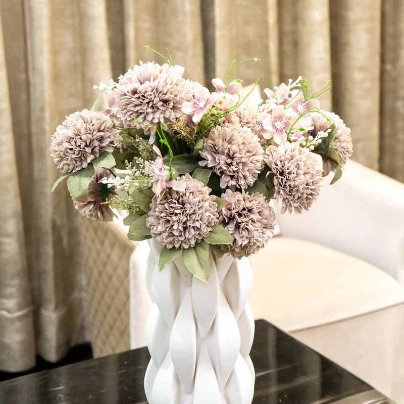 AarviDecor Dusty Charm Silk Artificial Flowers media 4