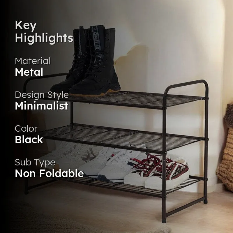 Josiane Metal Shoe Rack media 2