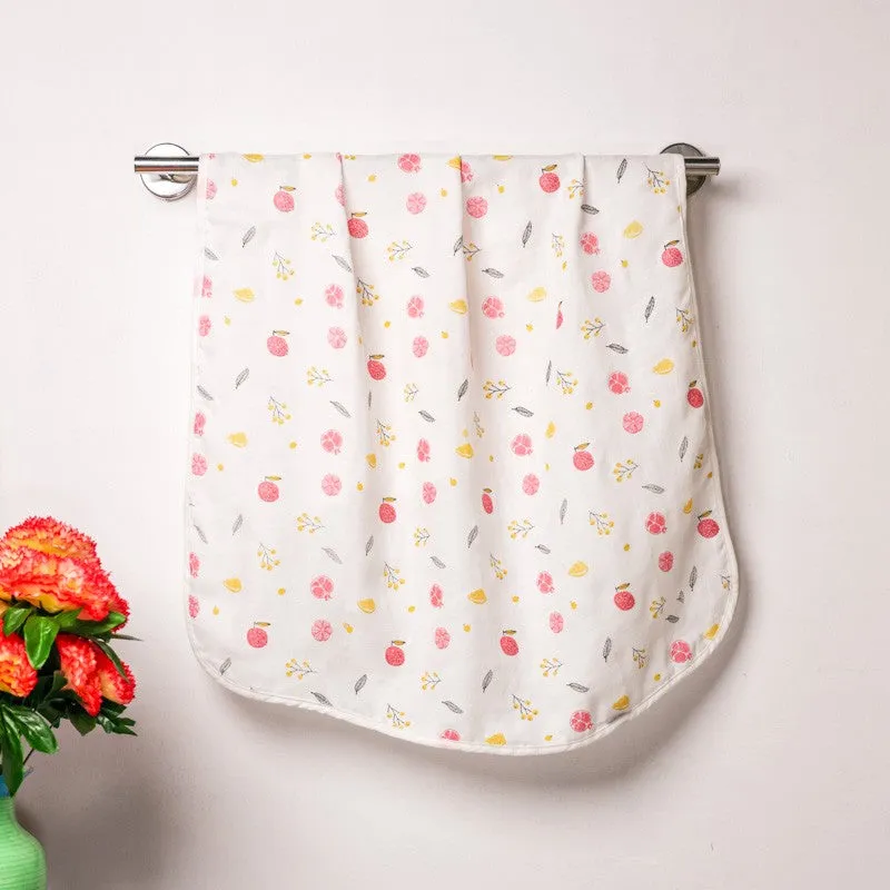 Warmkins Fruit Print Cotton Kids Bath Towel - Set of Two media 4