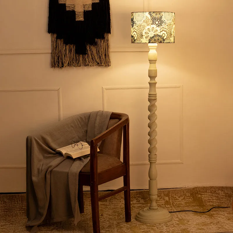 Stilda Ethnic Floor Lamp media 1