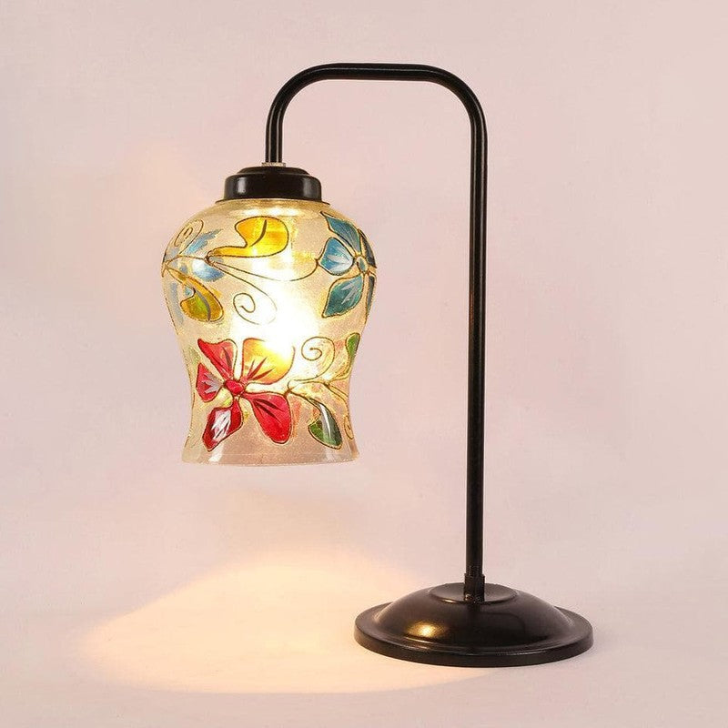 Mosaic Arch Glass Table Lamp - Multicolor media 5