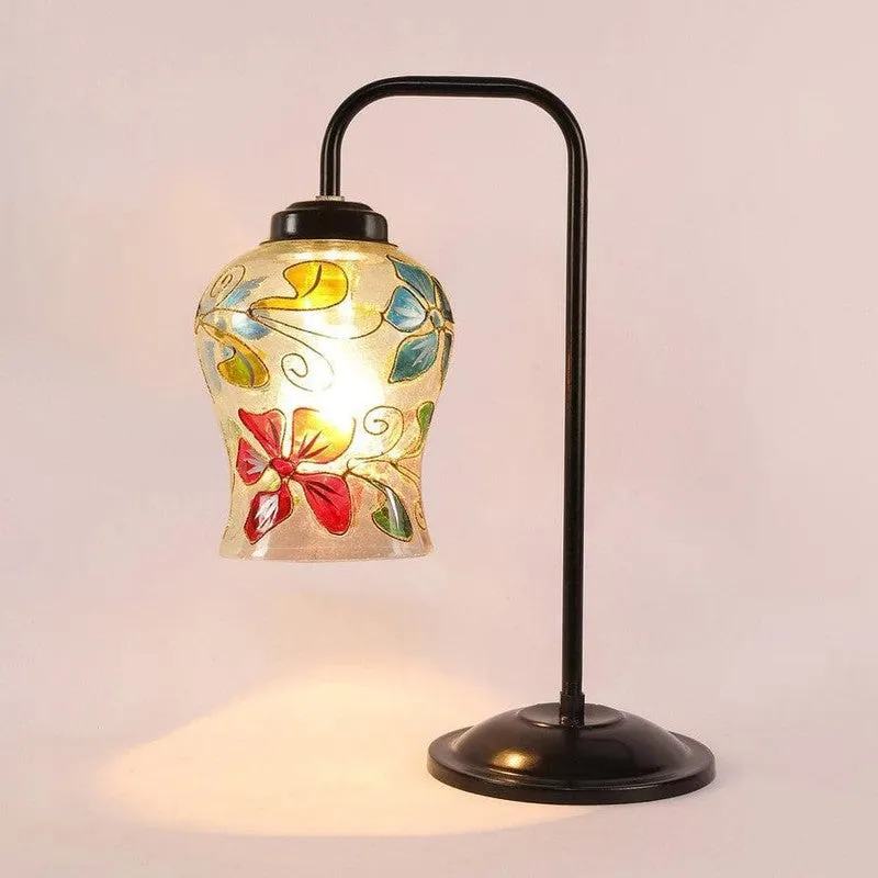 Mosaic Arch Glass Table Lamp - Multicolor media 5