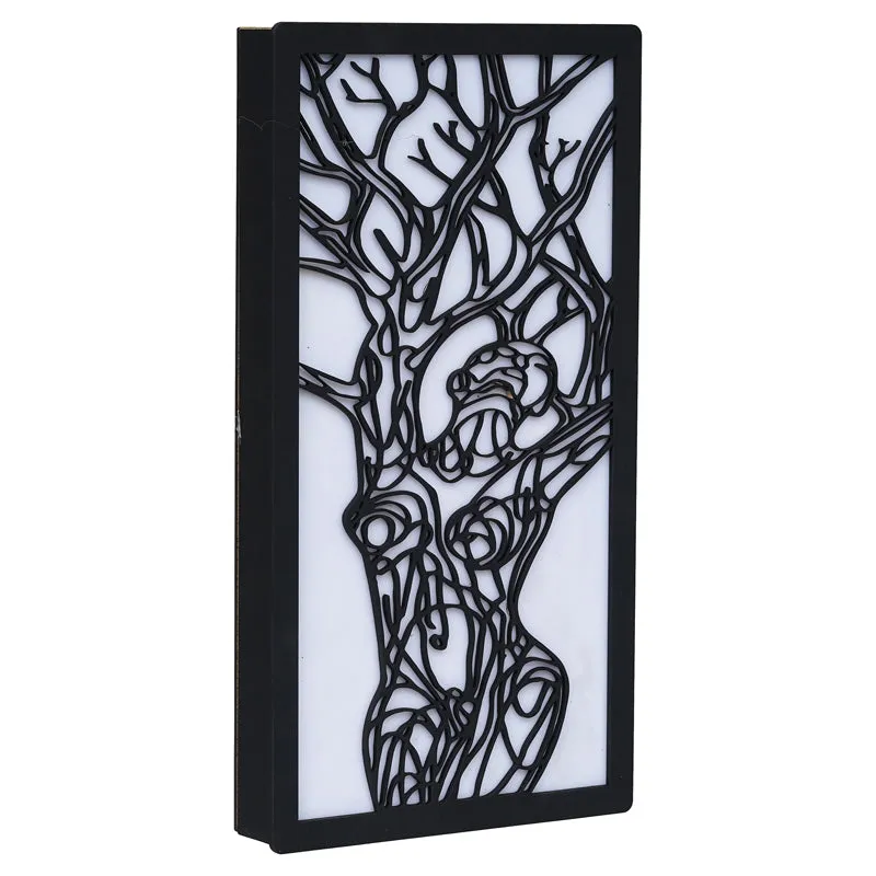 Branched Out LED Wooden Wall Lamp media 3