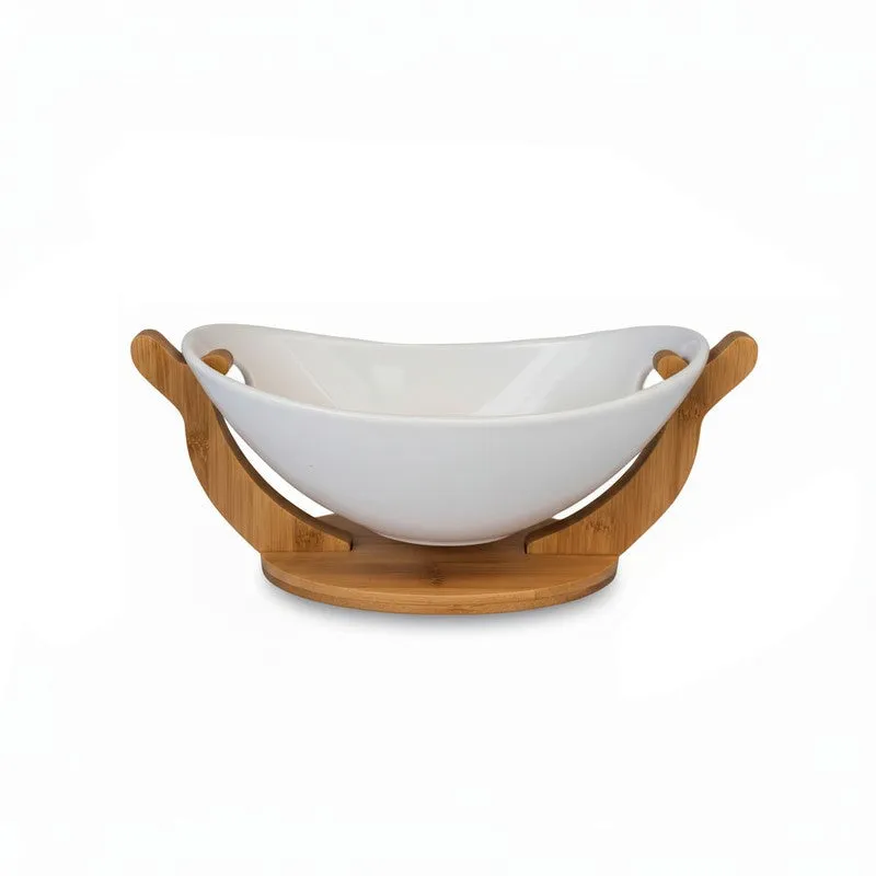 Table Bloom Ceramic Serving Bowls( 900 mL Each) - Set Of Two media 6