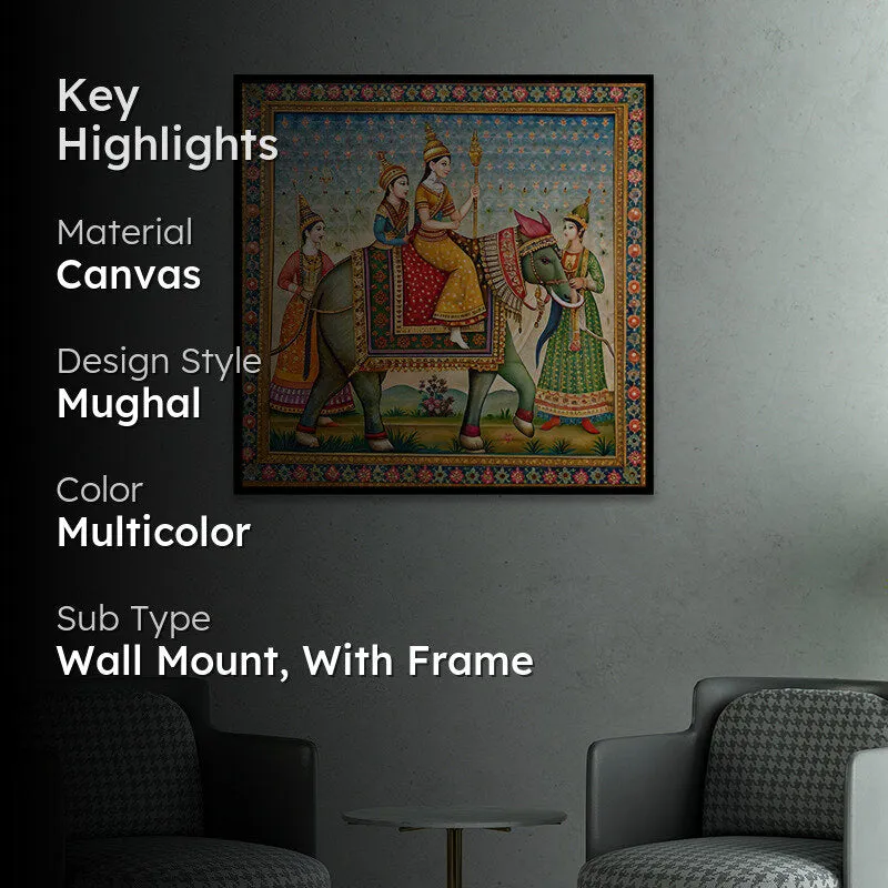 Royal Parade Canvas Wall Art With Frame media 2