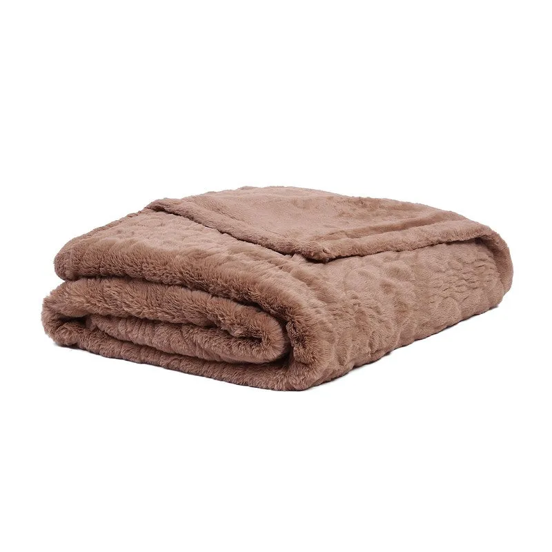 Monte Carlo Azure Bliss Blanket (Brown)- 1000 GSM media 6