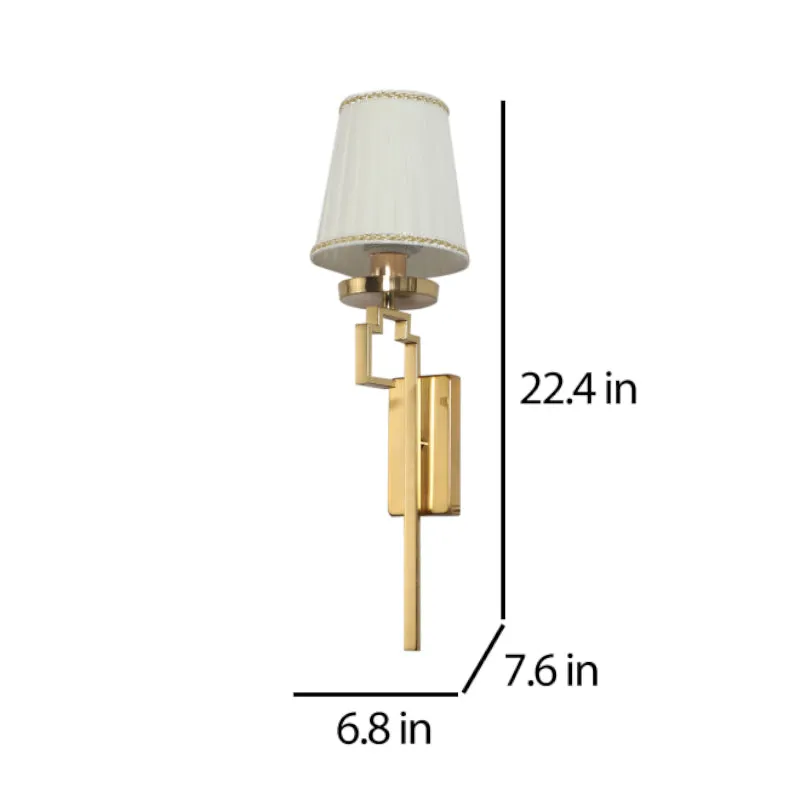 Marco Fabric & Metal Wall Lamp media 6