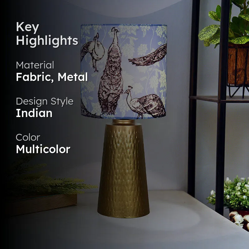 Morni Blunt Fabric Table Lamp media 2