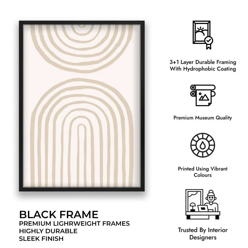 Arc of Balanc Canvas Wall Painting With Black Frame media 9