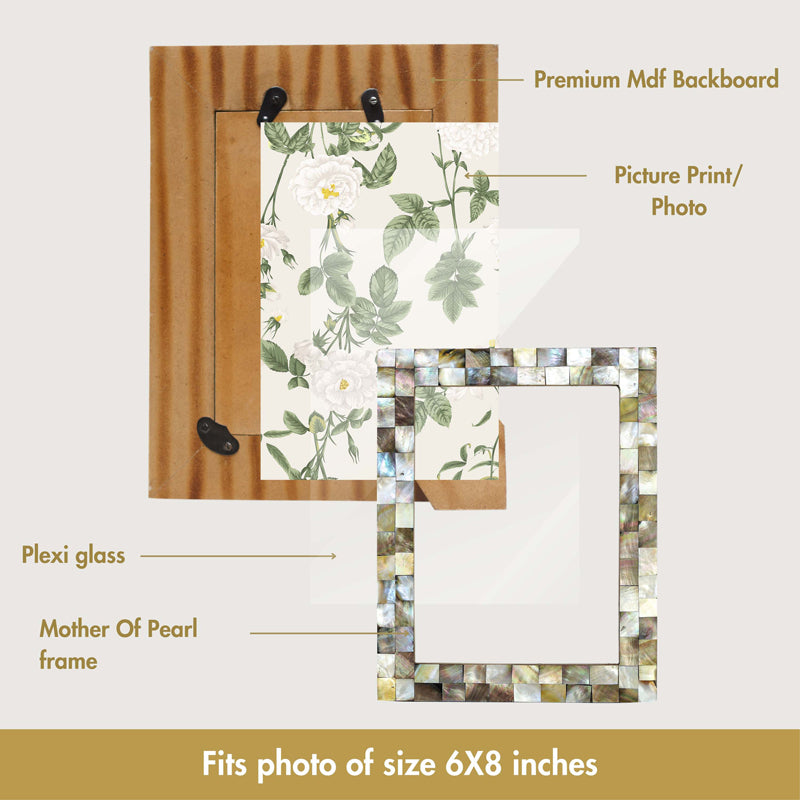Nacrae II Mother Of Pearl Photo Frame media 3