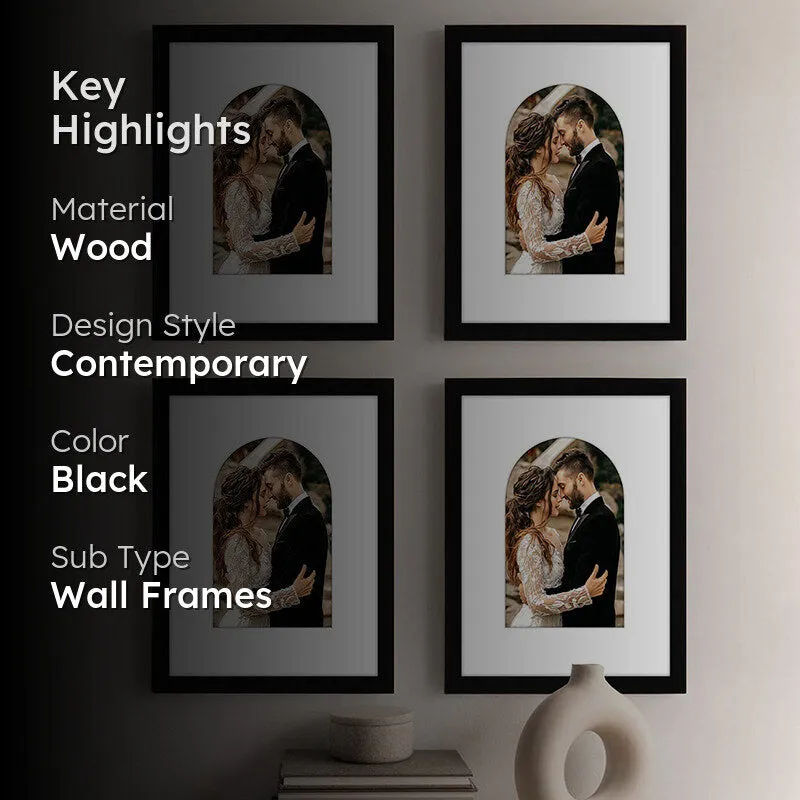 Pitch Perfect Synthetic Wood Photo Frame - Set Of Four media 2