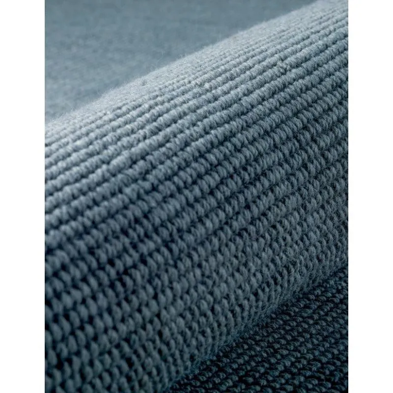 Handloom Hand Loomed Legacy Wool Rug - Blue & Grey media 7