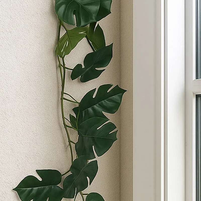 Artificial Monstera Vine - Set Of Two media 4