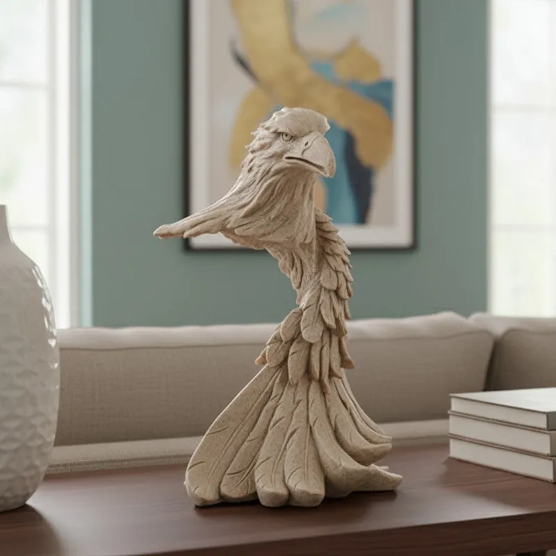 Sky Sovereign Eagle Showpiece - Beige media 1