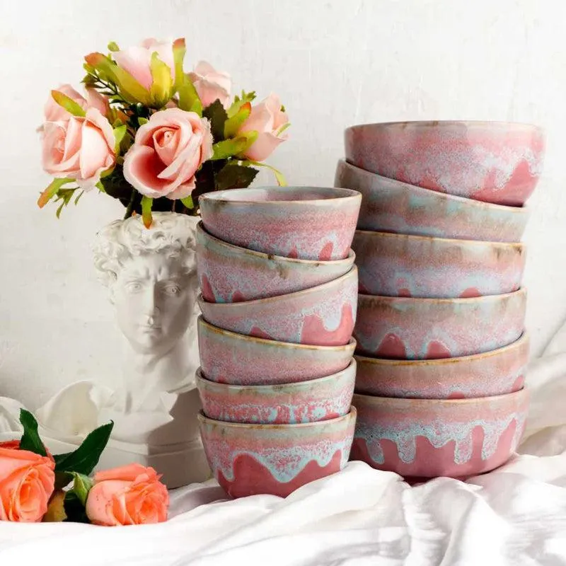 Aldia Handmade Ceramic Snack Bowl - 250 ML media 3
