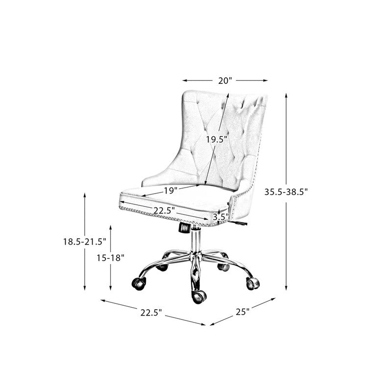 Seatra Neem Wood Office Chair - Dark Blue media 7