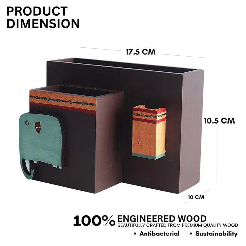 Myna Wood Cutlery Holder media 8
