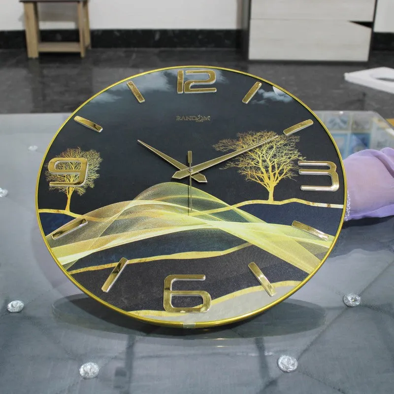 Lunexa MDF Analog Wall Clock media 5
