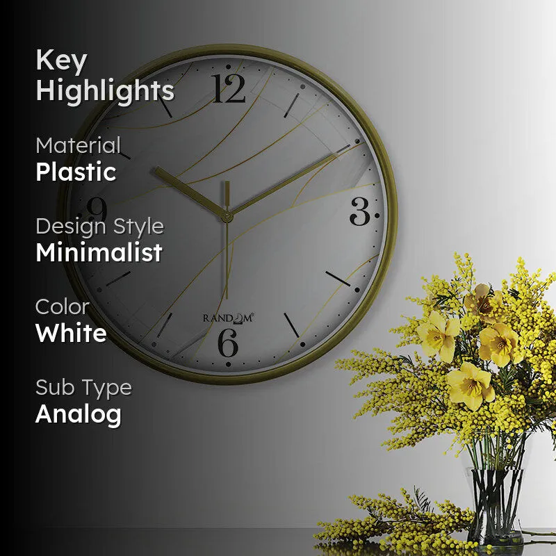 Tempus Curve Wall Clock media 2