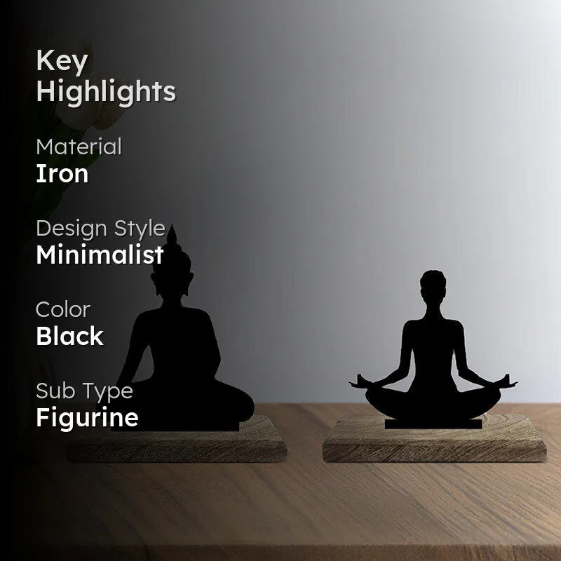 Spiritual Harmony Showpiece - Set Of Two media 2
