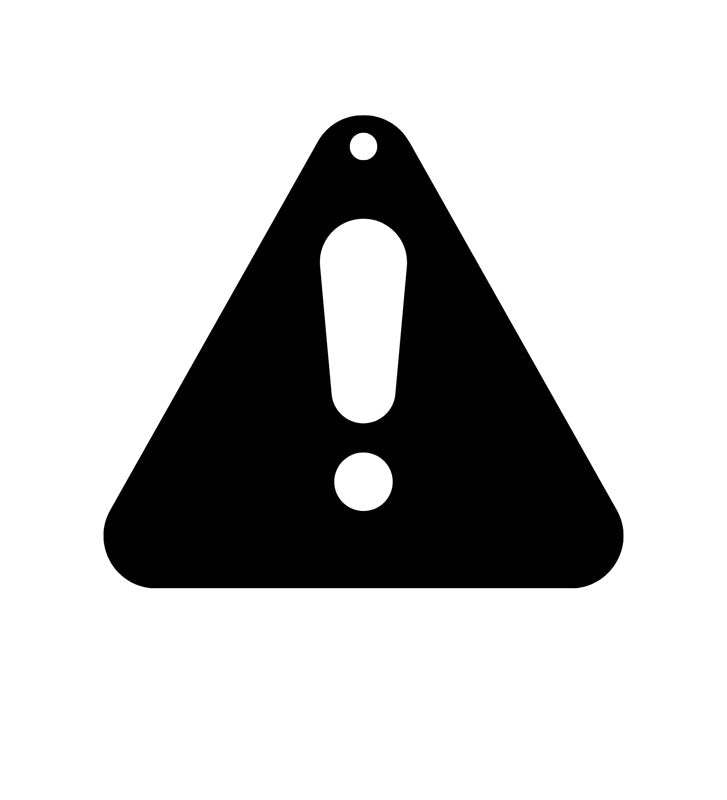 Caution Mild Steel Wall Accent media 3