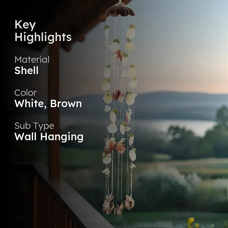 Coastline Drift Sea Shell Windchime media 2