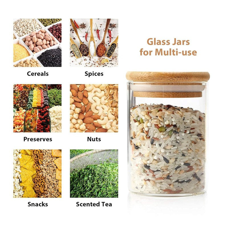 DesiCharm Pantry Jar (220 mL Each) - Set of Twelve media 8
