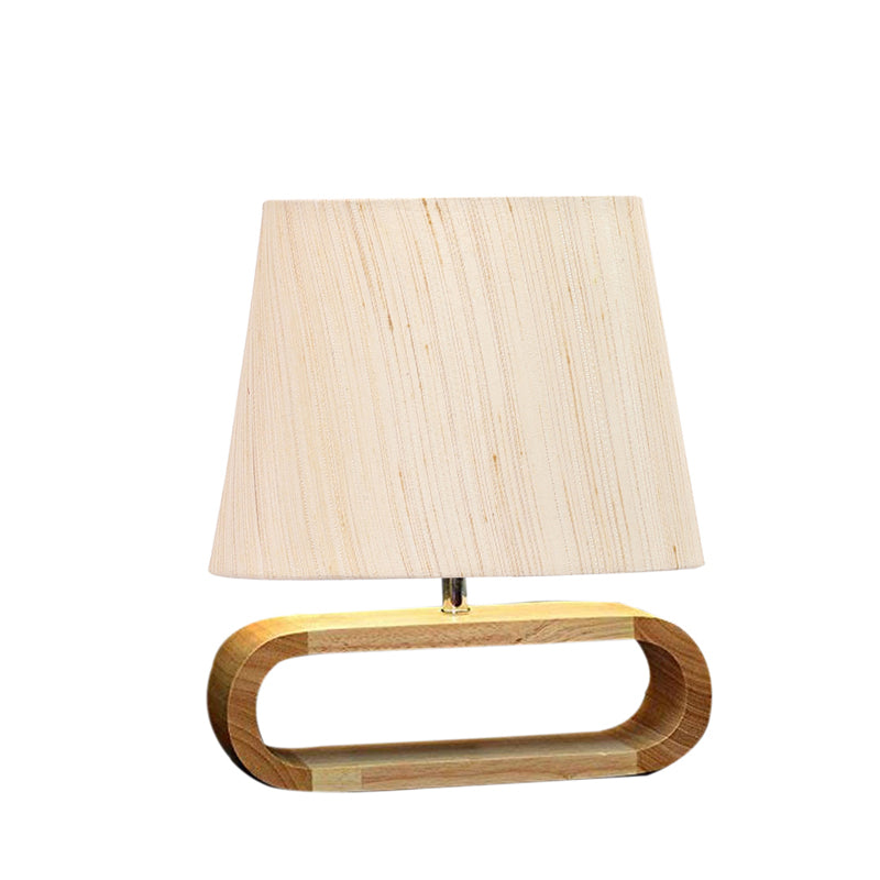 Cotin I Curve Cotton Table Lamp - OffWhite,Brown media 6
