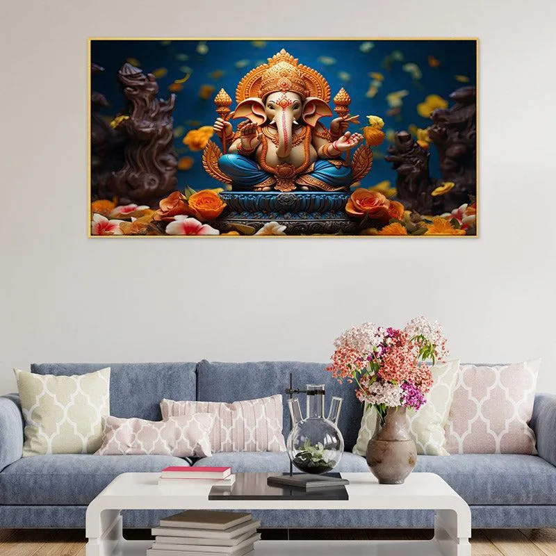 Vinayak Vajra Wall Painting With Frame media 3