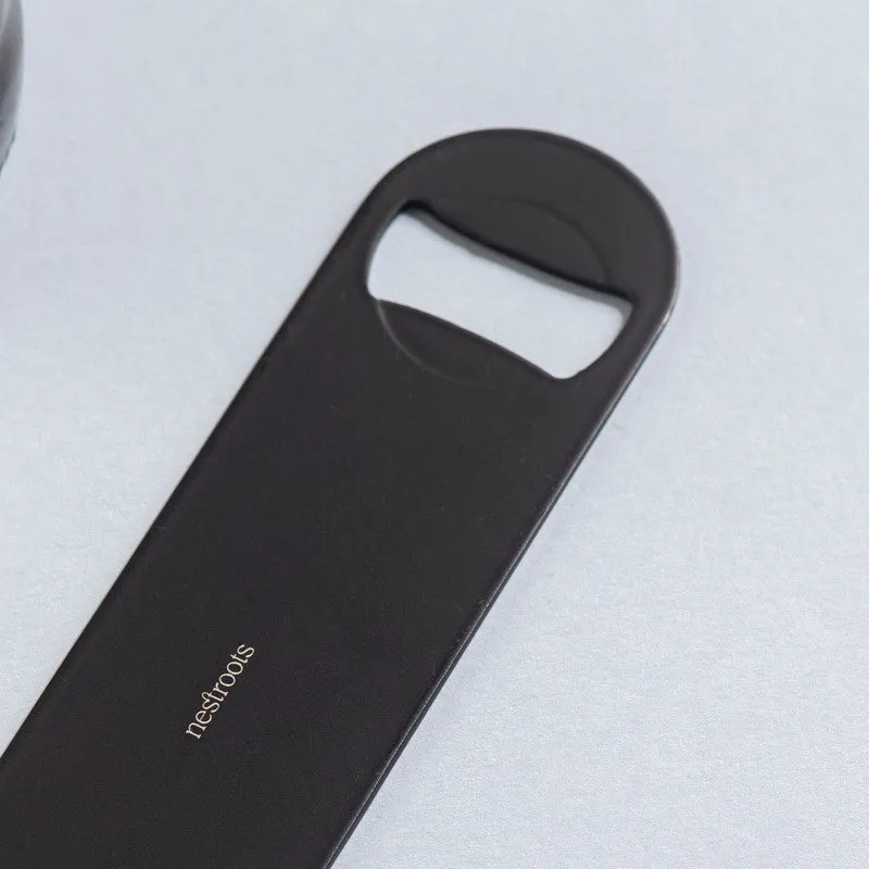 The Flip Cap Stainless Steel Bottle Opener - Black media 4
