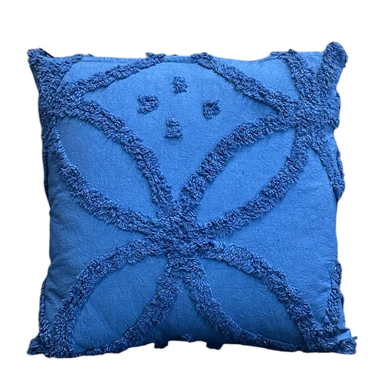 Kata Tufted Cover (Blue) - Set Of Two media 5