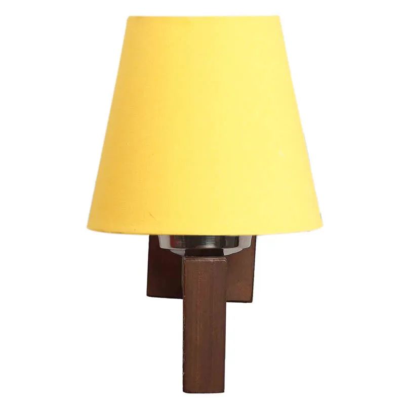 Gul Conical Wooden Wall Lamp media 7