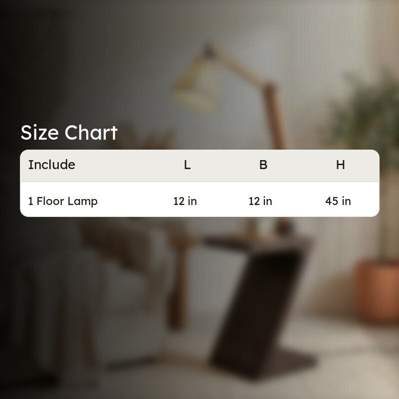Edeva Shelf Jute and Wooden Floor Lamp media 11