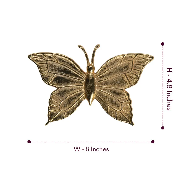 Ailes De Papillon Aluminium Wall Art - Set Of Five media 8