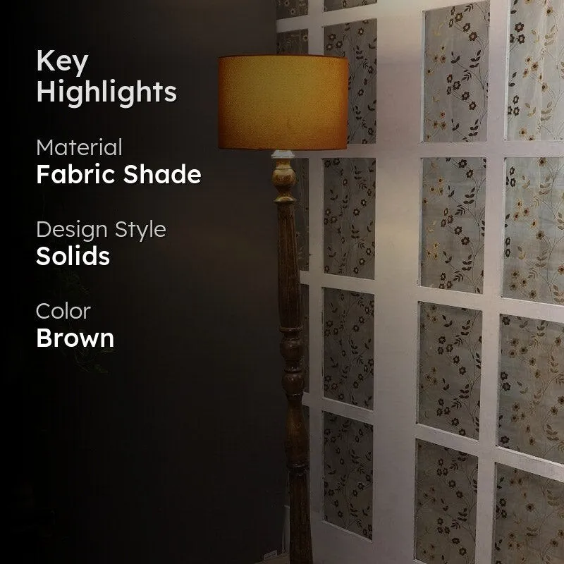 Natura Jome Floor Lamp - Brown media 2