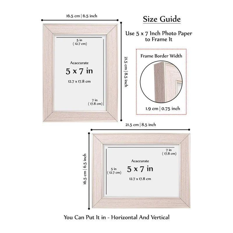 Nova Brushed Photo Frame - Beige media 11