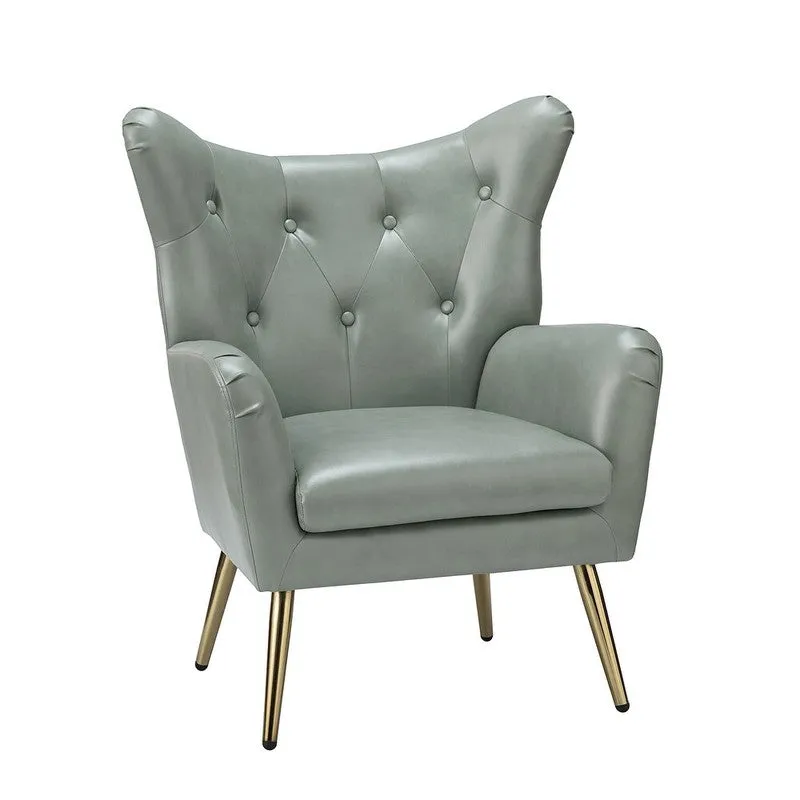 Urban Neem Wood Lounge Chair - Green media 3