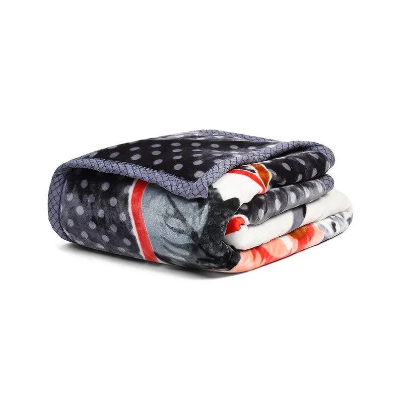 Monte Carlo Polka Dot Dreamscape Blanket - 1000 GSM media 5