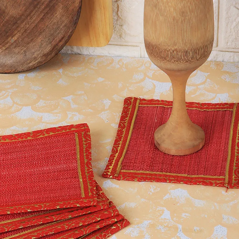 Eco Sip Bamboo Coaster - Set Of Four media 4