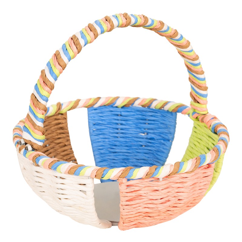 EcoBloom (Raffia,Metal) Fruit Basket media 3