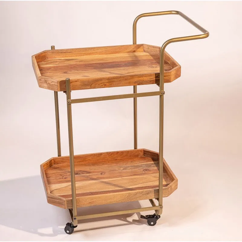 Rustic Trim (Wood,Iron) Cheese Platter - Three Piece Set media 6