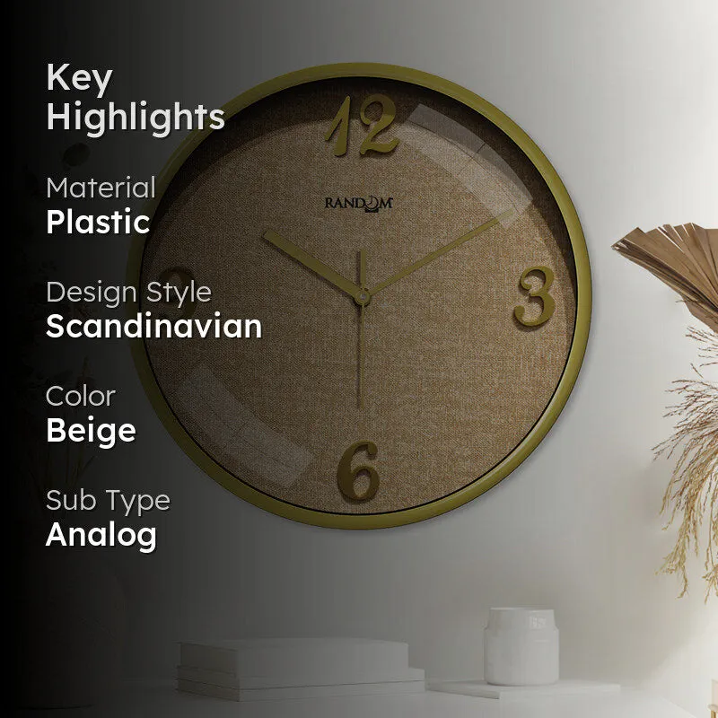 Klen Sweep Silent Wall Clock media 2