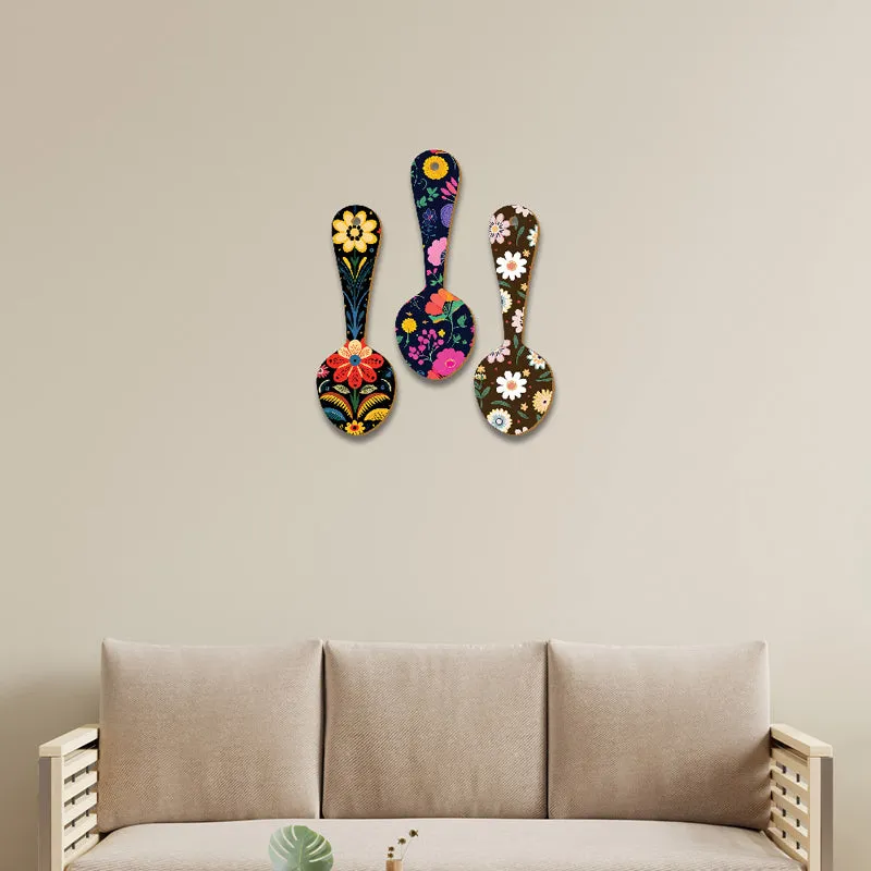 Woodland Florals MDF Wall Accent - Set Of Three media 5